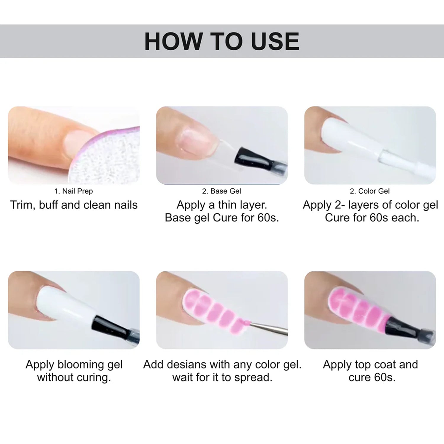 Shills Blossom Gel Square