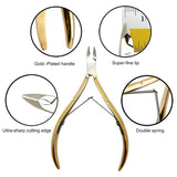 Shills Cuticle Cutter Gold Spn-2471C