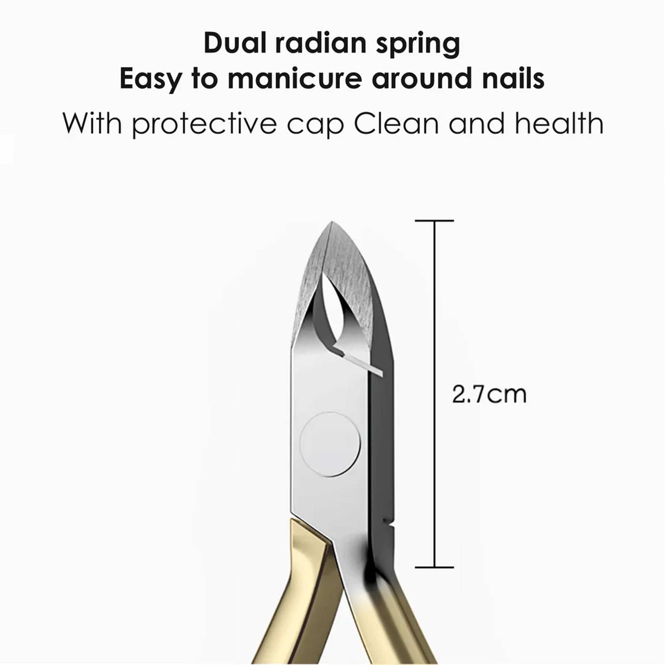 Shills Cuticle Cutter Gold Spn-2471C
