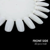 Shills Nail Chakara Natural 10Pcs Spn-1130