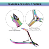 Shills Ultra Sharp Rainbow Cuticle Cutter Spn-247 1B
