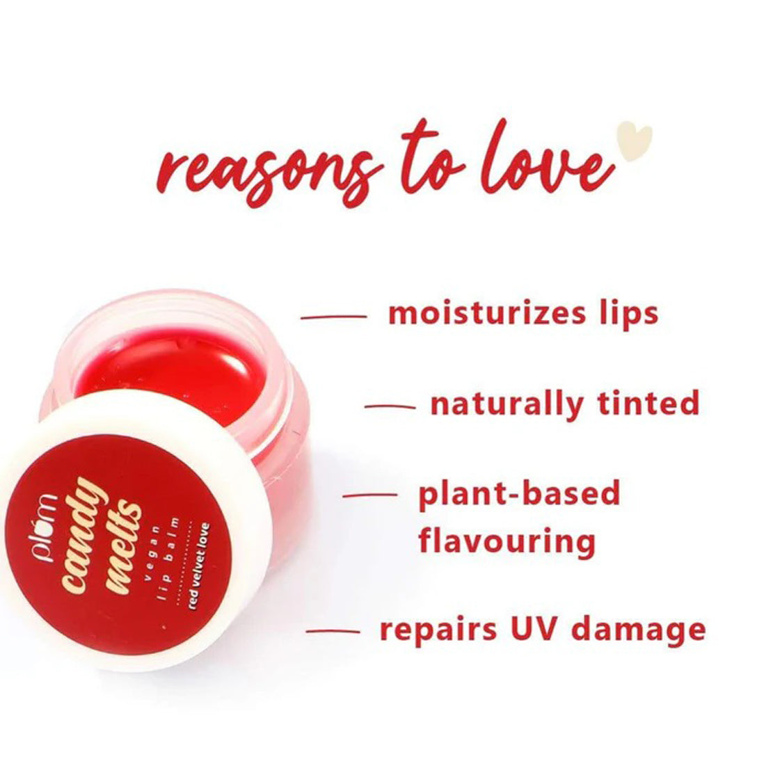 Plum Candy Melts Vegan Lip Balm 12G