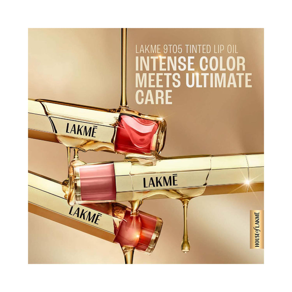Lakme 9To5 Overtime Shine Tinted Lip Oil 5.3Ml