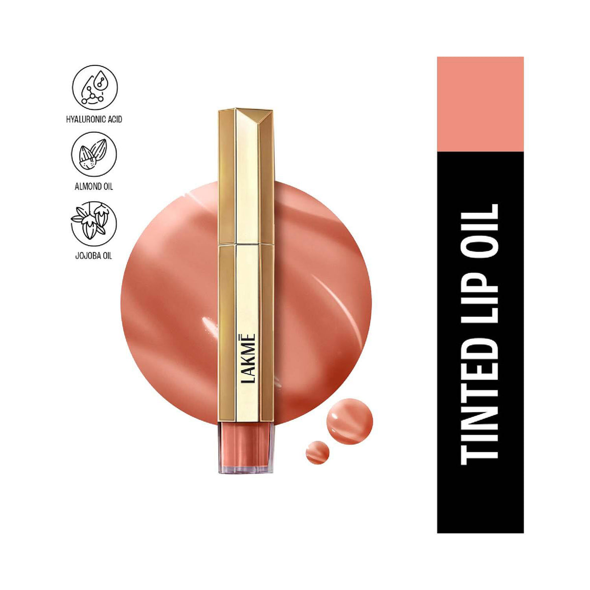 Lakme 9To5 Overtime Shine Tinted Lip Oil 5.3Ml