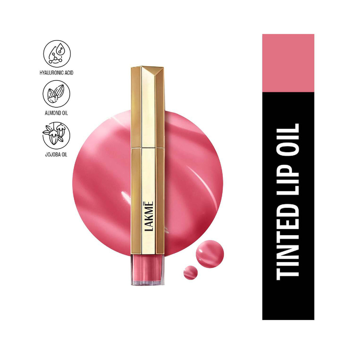 Lakme 9To5 Overtime Shine Tinted Lip Oil 5.3Ml