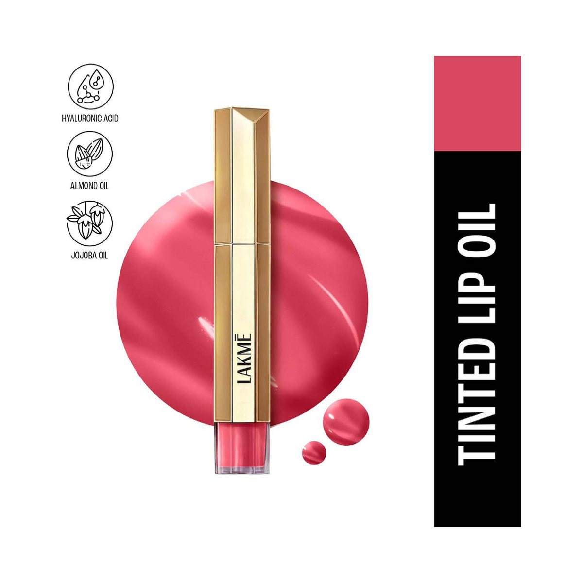 Lakme 9To5 Overtime Shine Tinted Lip Oil 5.3Ml