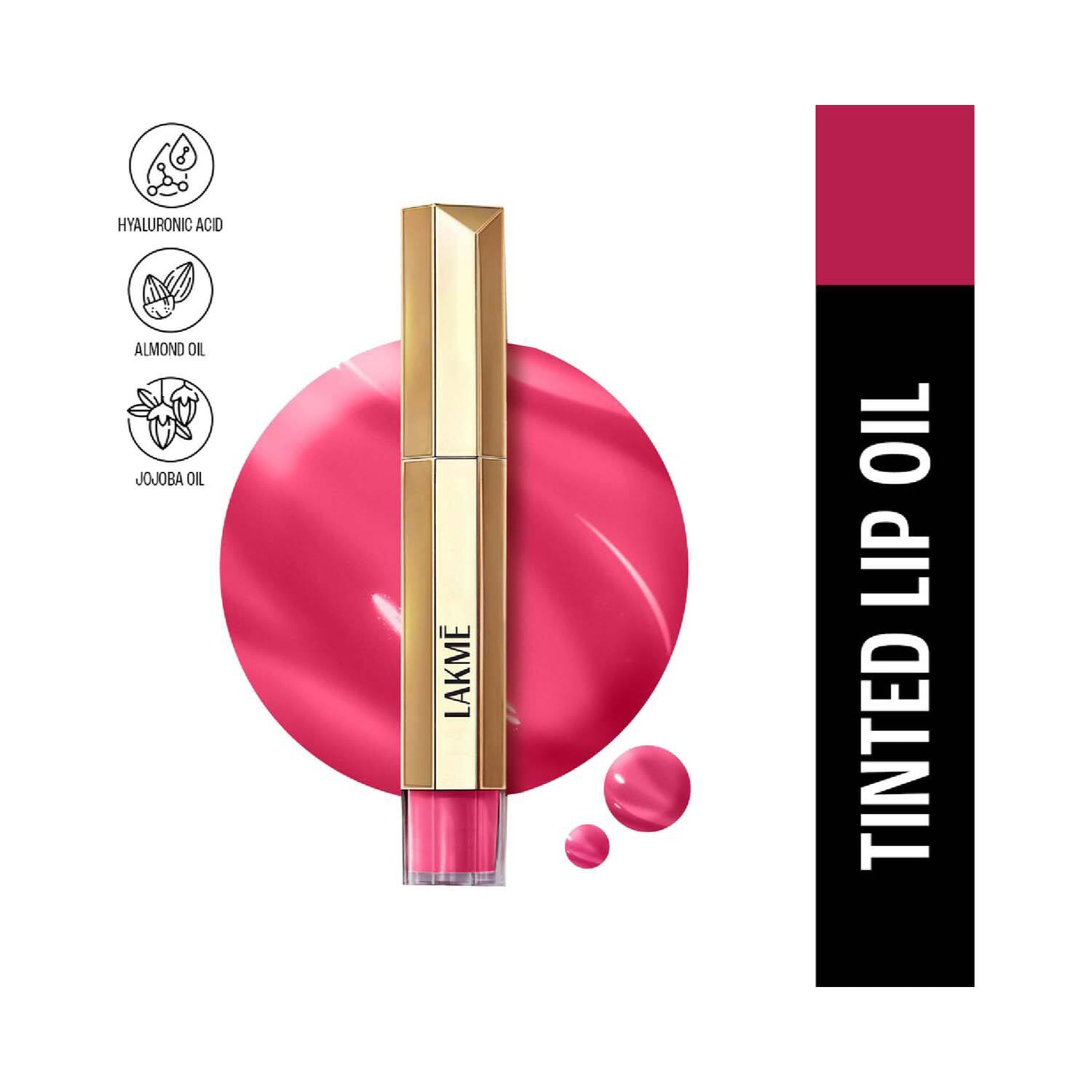 Lakme 9To5 Overtime Shine Tinted Lip Oil 5.3Ml