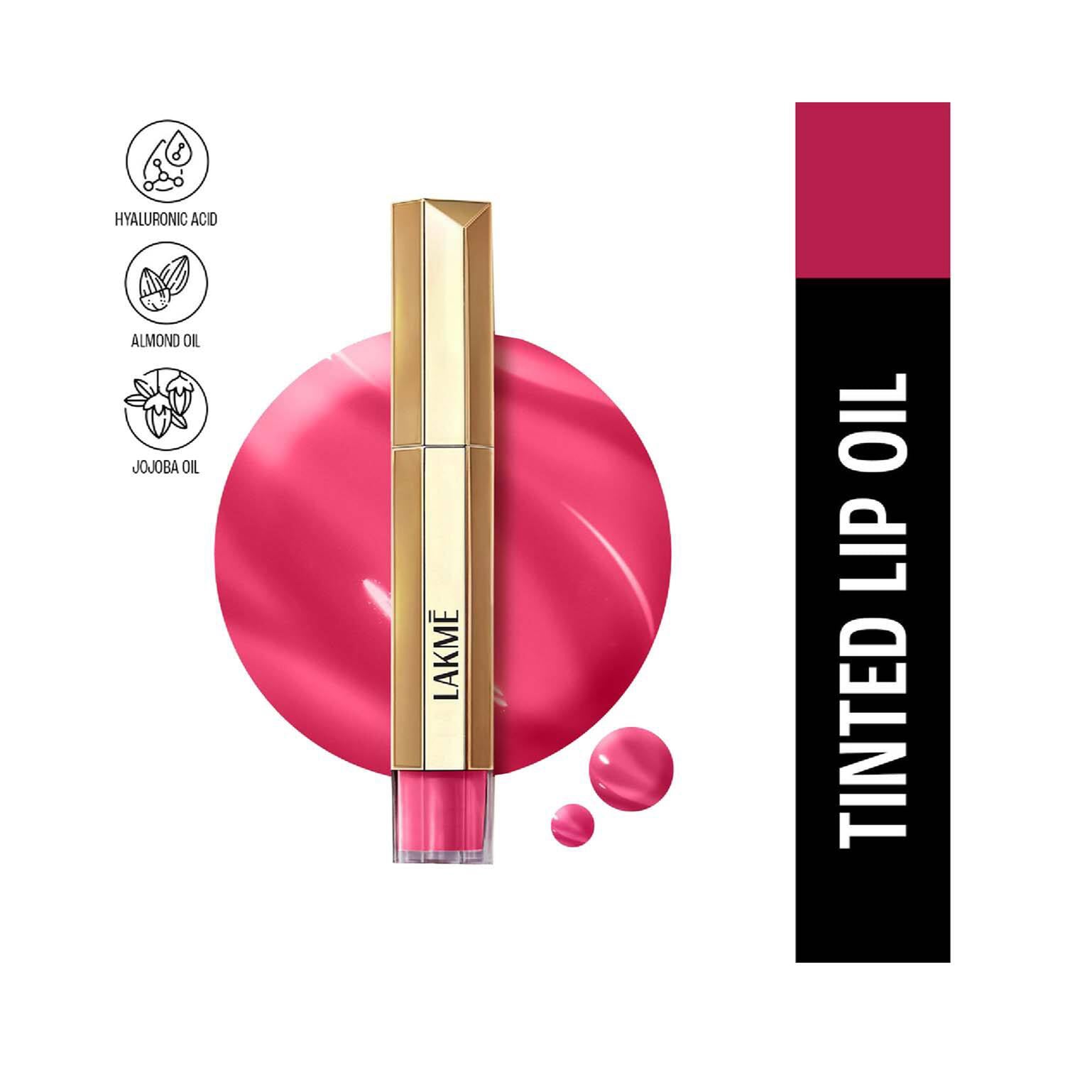 Lakme 9To5 Overtime Shine Tinted Lip Oil 5.3Ml