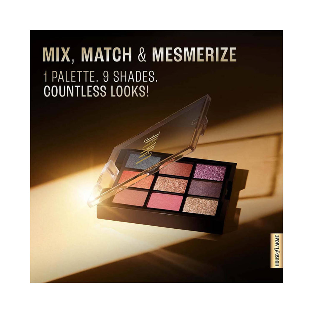 Lakme Ultimate Glam Eyeshdow Palette 11.7G