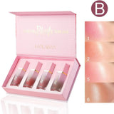 Handian 6 Color Mousse Liquid Blush Set 7G*4Pcs