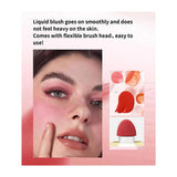Handian 6 Color Mousse Liquid Blush Set 7G*4Pcs