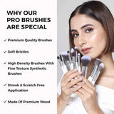 Plume Professional Makeup Brushes For Face