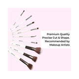 Plume Professional Makeup Brushes For Face+ Eyes