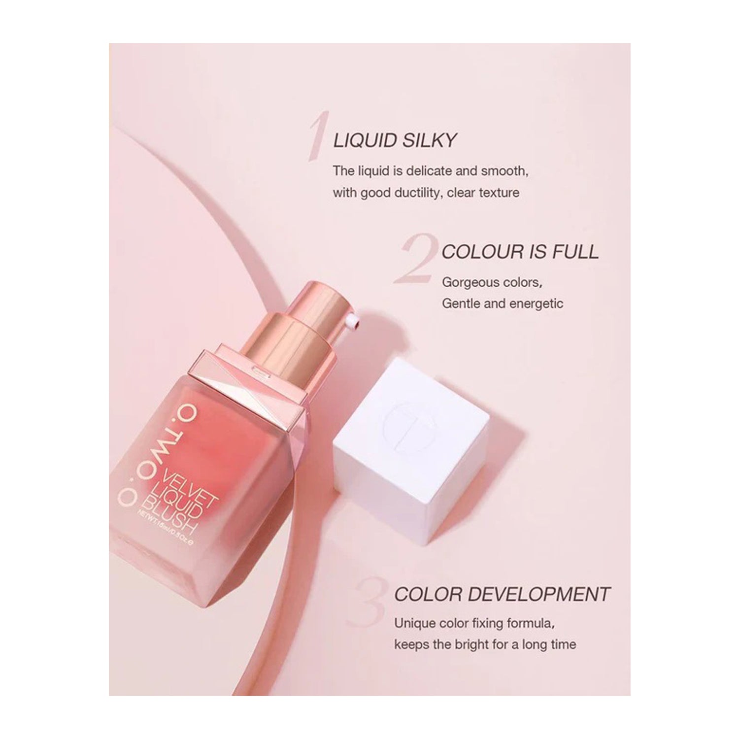 O Two O Liquid Blush 15G