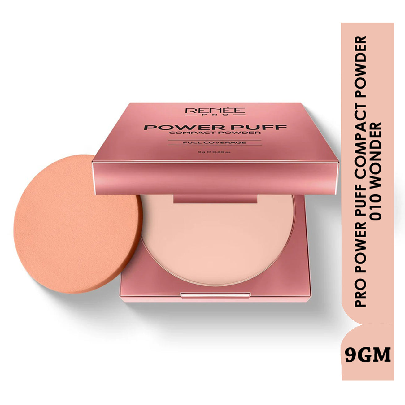 Renee Pro Power Puff Compact Powder 9G