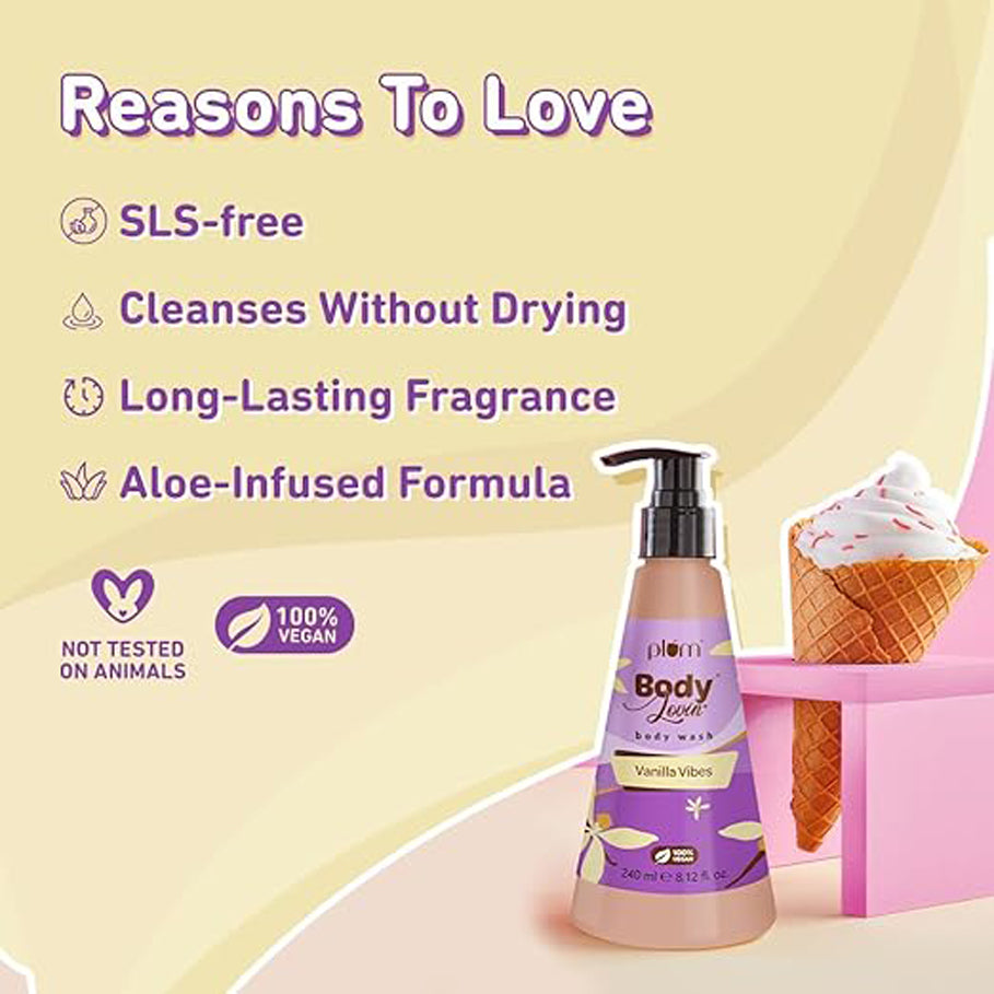 Plum Bodylovin Vanilla Vibes Body Wash