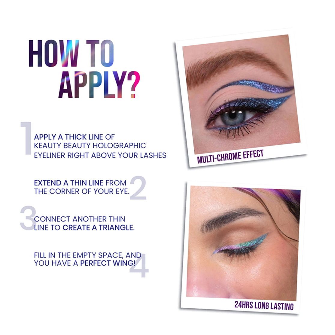 Keauty Beauty Holographic Eyeliner 035G
