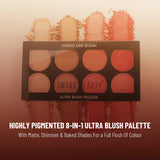 Swiss Beauty Ultra Blush Palette 16G