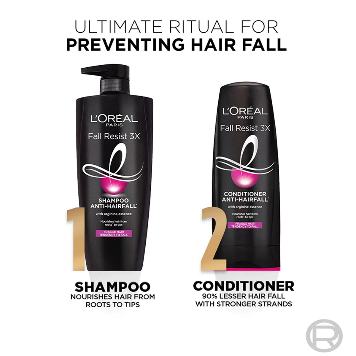 Loreal Fall Resist 3X Conditioner Anti Haifall