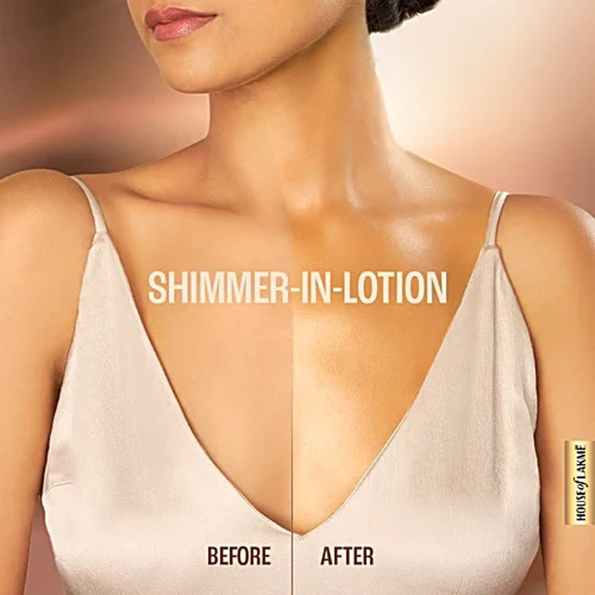 Lakme Lumi Lit Shimmer Lotion With Highlighter 100Ml