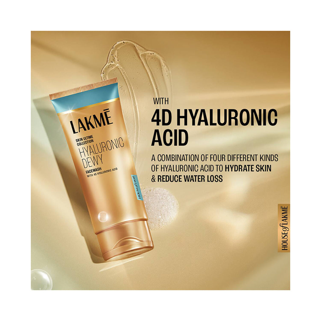 Lakme Hyaluronic Dewy Face Wash
