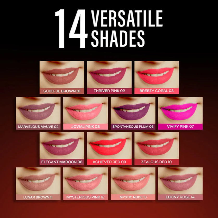 Faces Comfy Silk Liquid Lip Color 3Ml