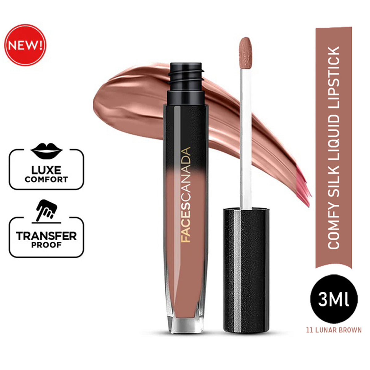 Faces Comfy Silk Liquid Lip Color 3Ml