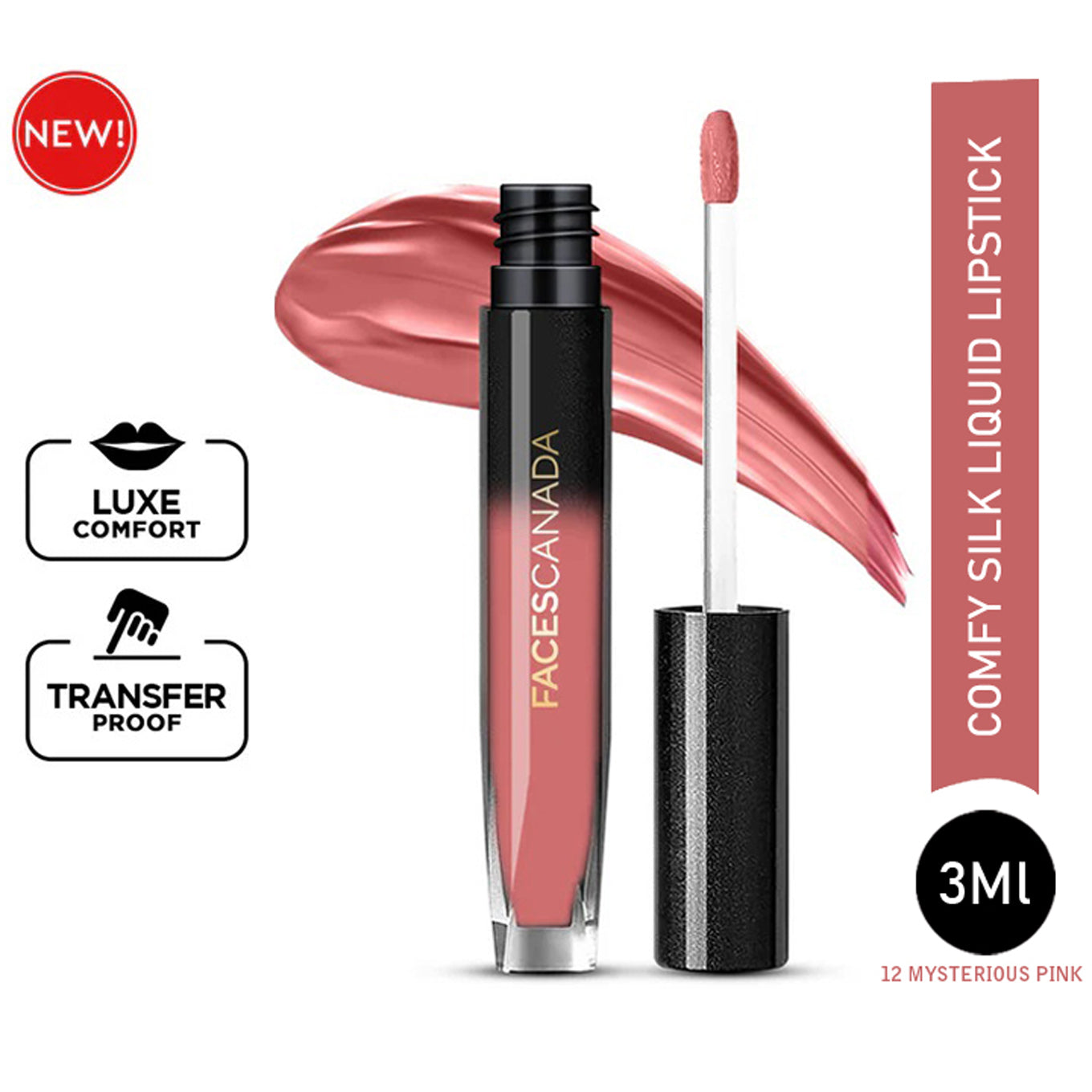 Faces Comfy Silk Liquid Lip Color 3Ml