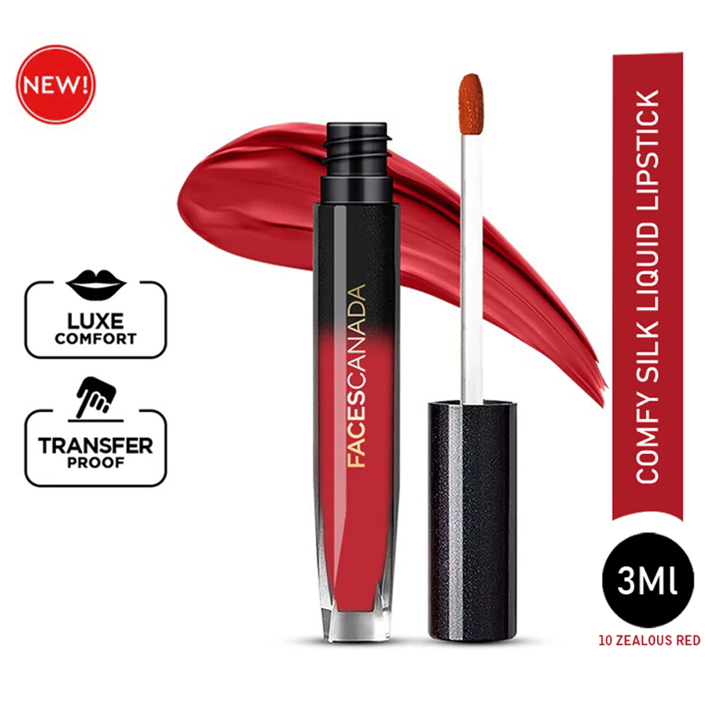 Faces Comfy Silk Liquid Lip Color 3Ml