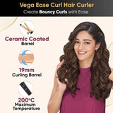 Vega Ease Curl Hair Curler (19Mm Barrel) - Vhch-01