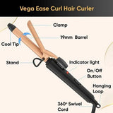 Vega Ease Curl Hair Curler (19Mm Barrel) - Vhch-01