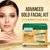 Natures Advanced Glowing Gold Facial Kit