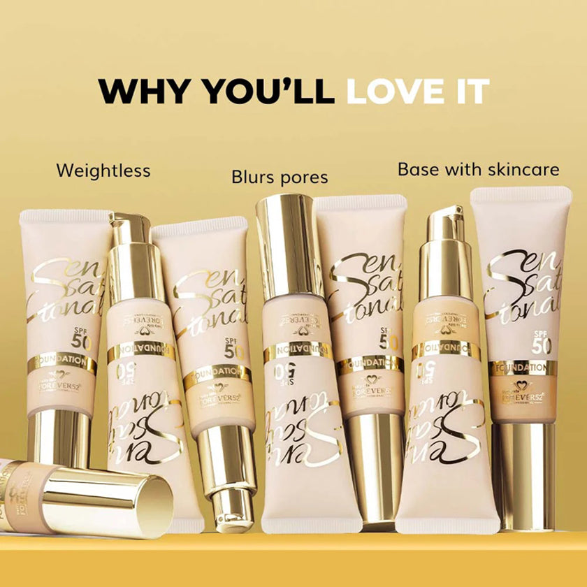 Forever52 Sensational Spf50+ Foundation 30Ml