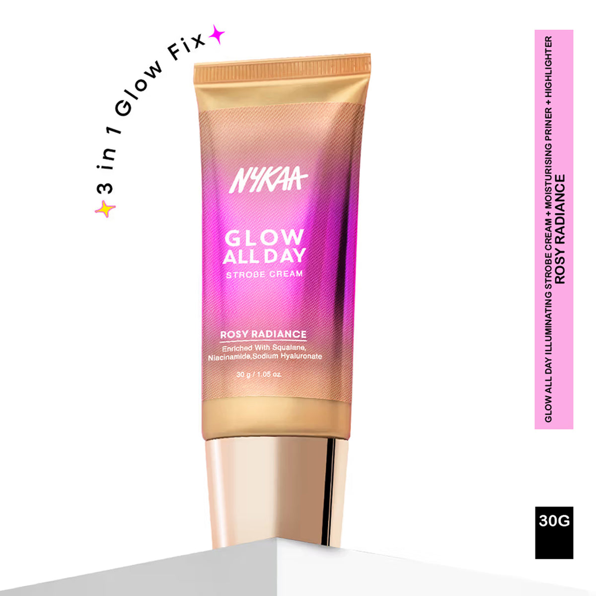 Nykaa Glow All Day Strobe Cream 30G
