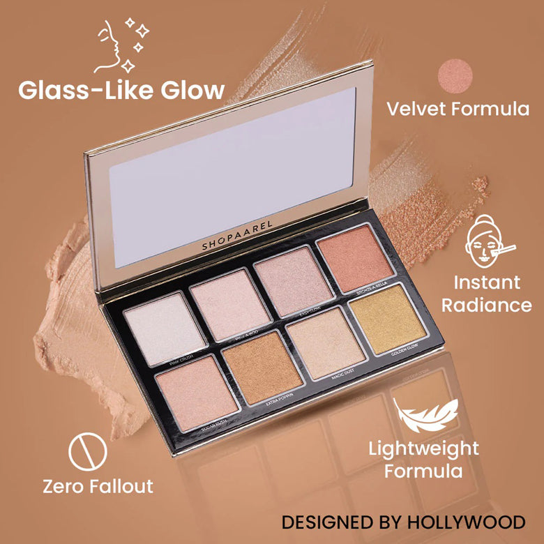 Shopaarel Glow Highlighter Palette 3.6G*8