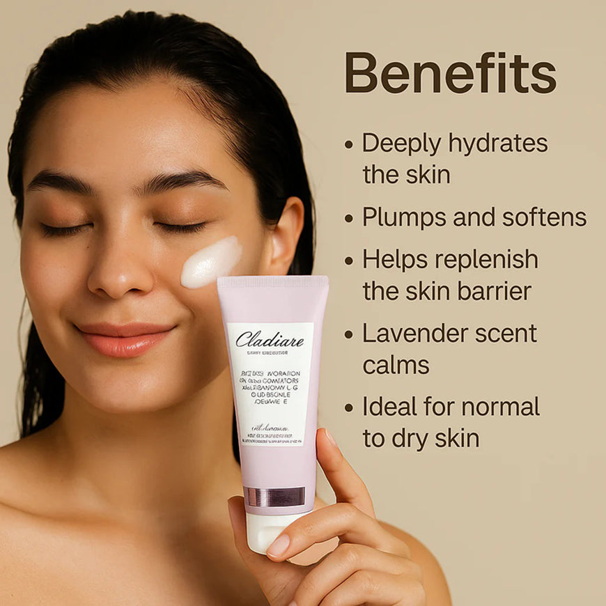 Cladiare Intense Hydration Gentle Face Wash Wild Lavender
