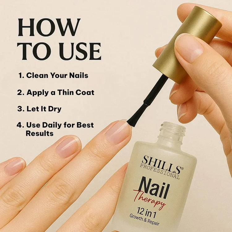 Shills Nail Therapy 12 In 1 Growth & Repair 15Ml