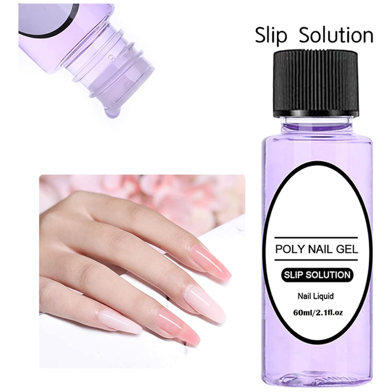 Nailwind Slip Solution Poly Gel Kit - 75Ml