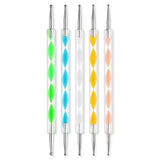 Shills Rainbow Nail Dotting Tool Set 5Pc