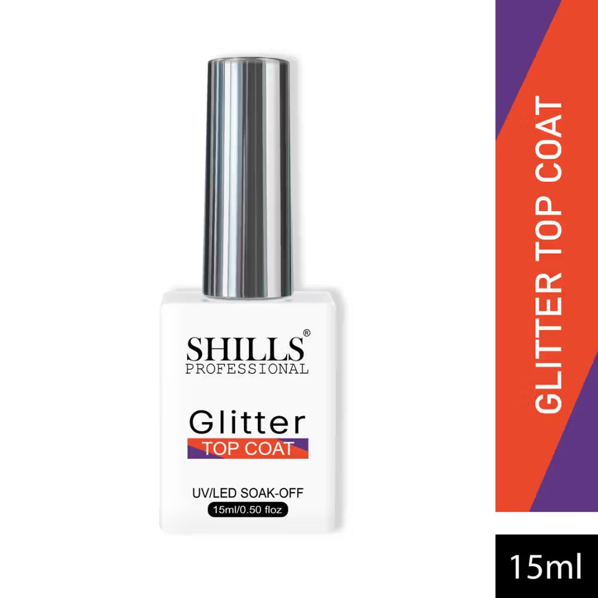Shills Glitter Top Coat 15Ml