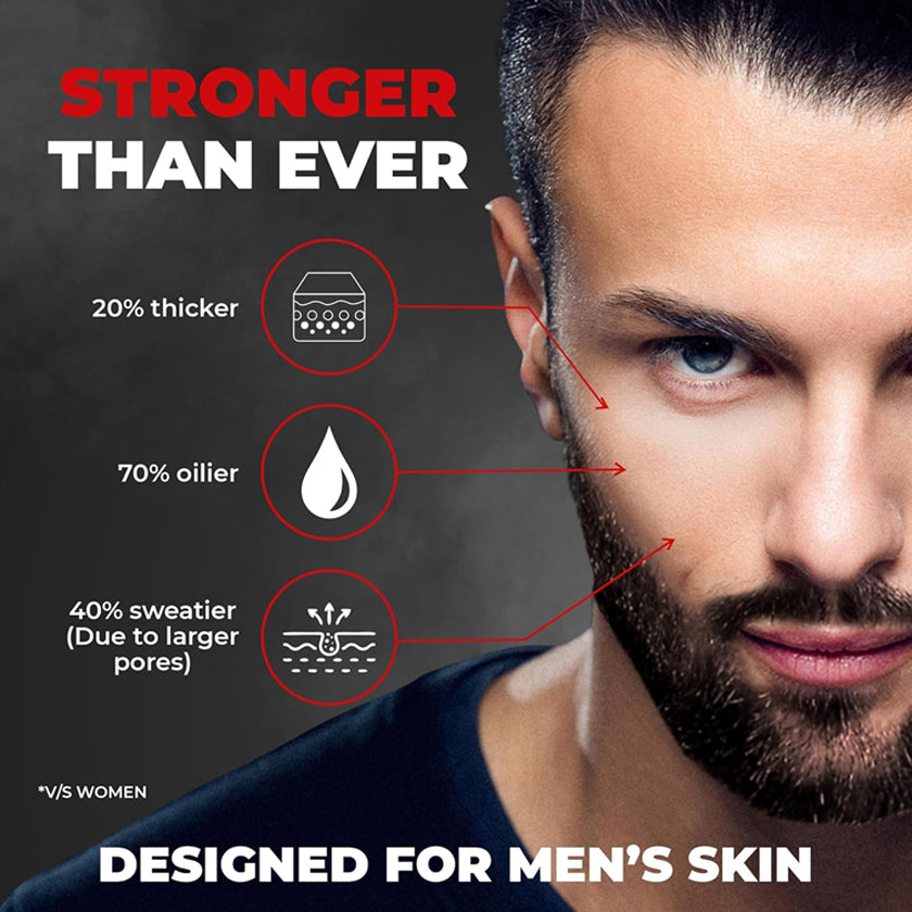 Beardo 3In1 Charcoal Face Wash 100Ml