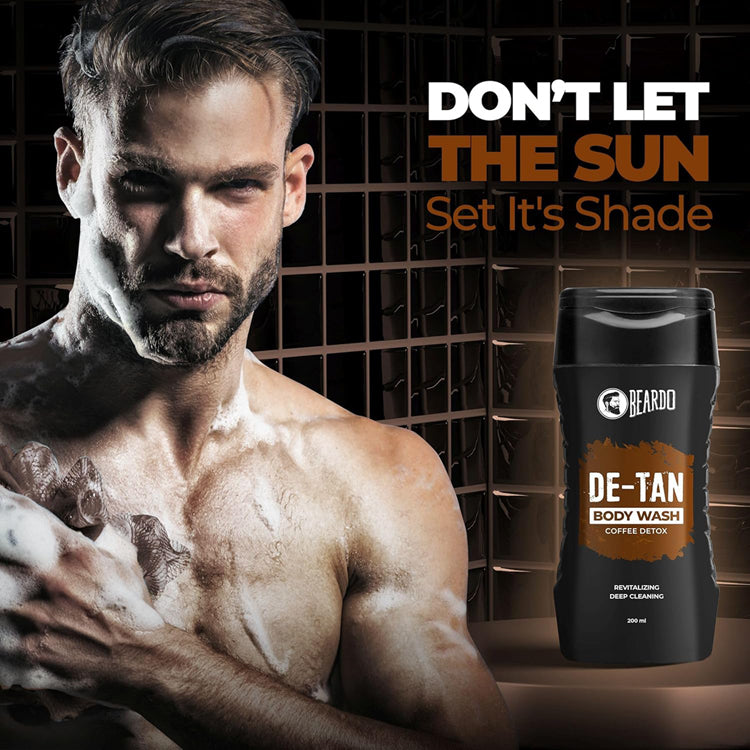 Beardo De-Tan Body Wash With Coffee Detox 200Ml