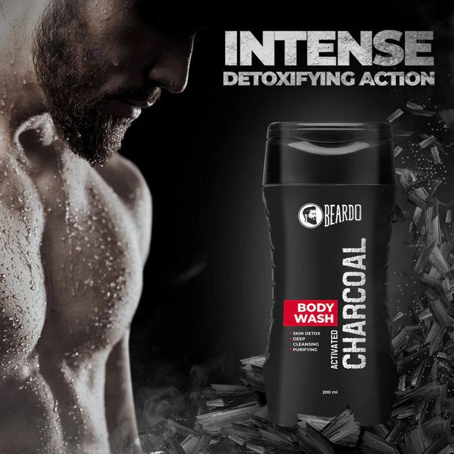 Beardo Charcoal Body Wash 200Ml