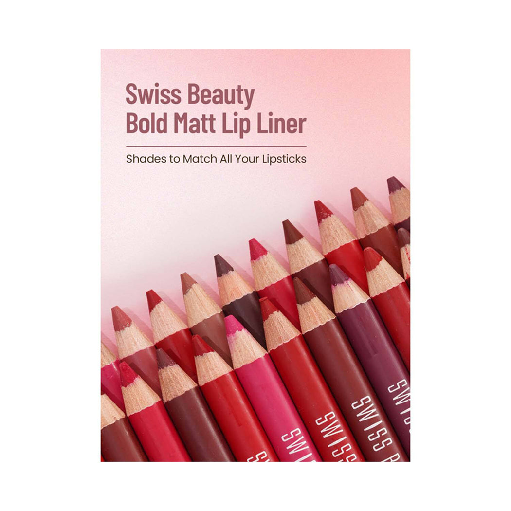 Swiss Beauty Bold Matt Lipliner 1.6G