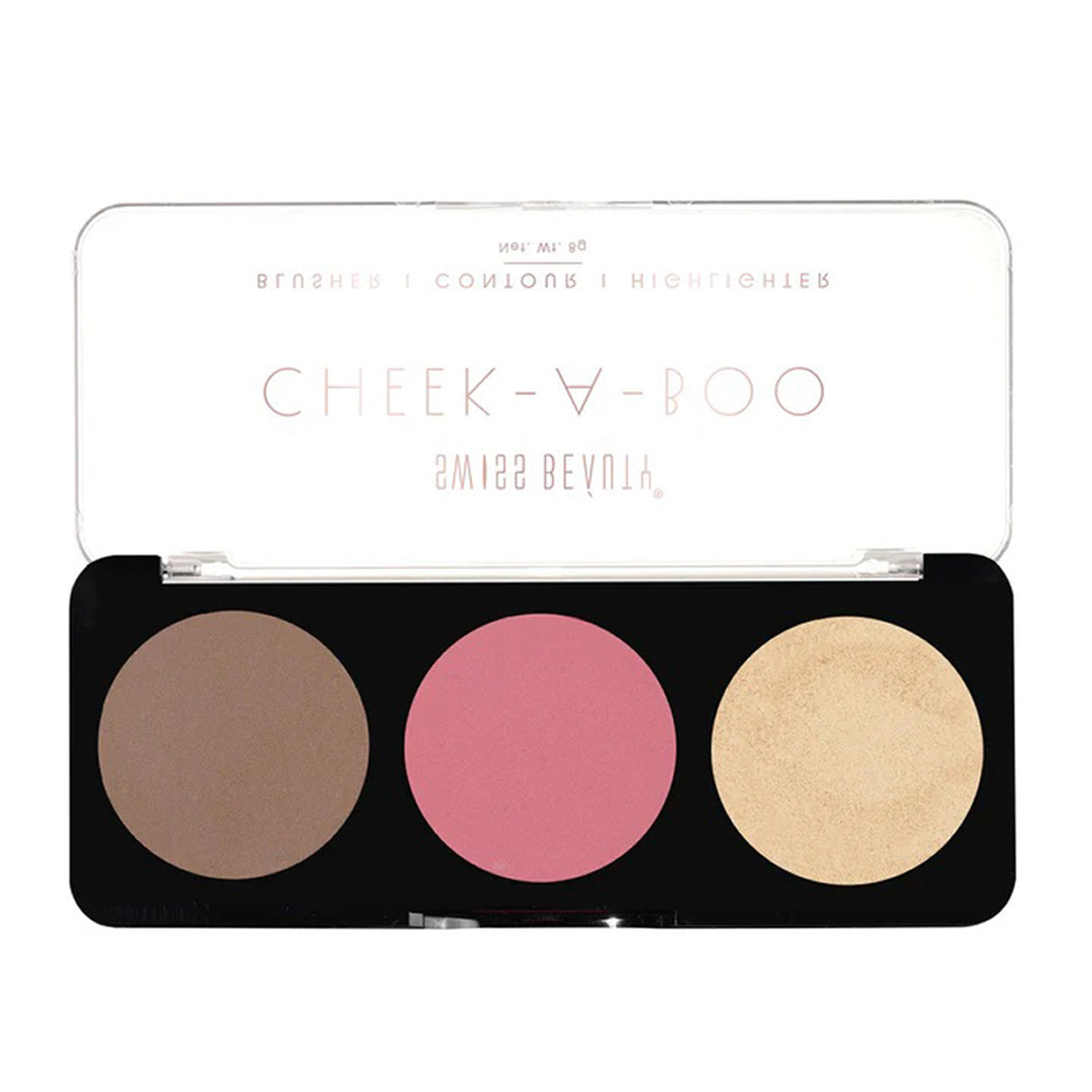 Swiss Beauty Cheek-A-Boo Contour Blusher Highlighter 8G