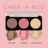 Swiss Beauty Cheek-A-Boo Contour Blusher Highlighter 8G
