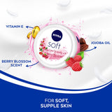 Nivea Soft Light Moisturiser Berry Blossom