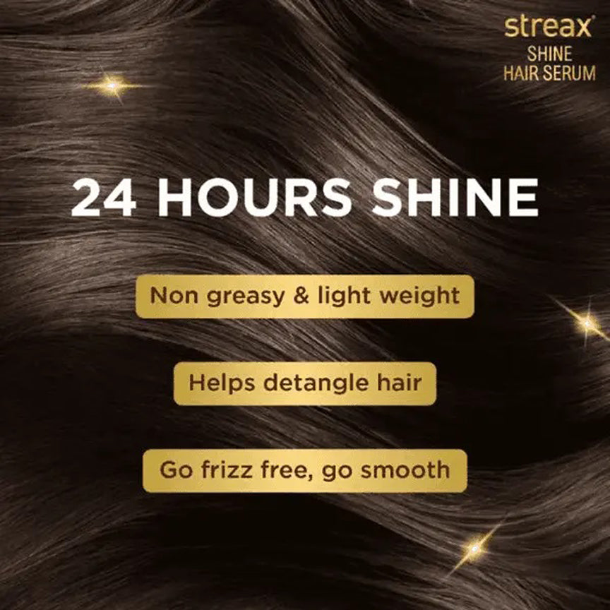Streax Shine Hair Serum With Walnut Oil