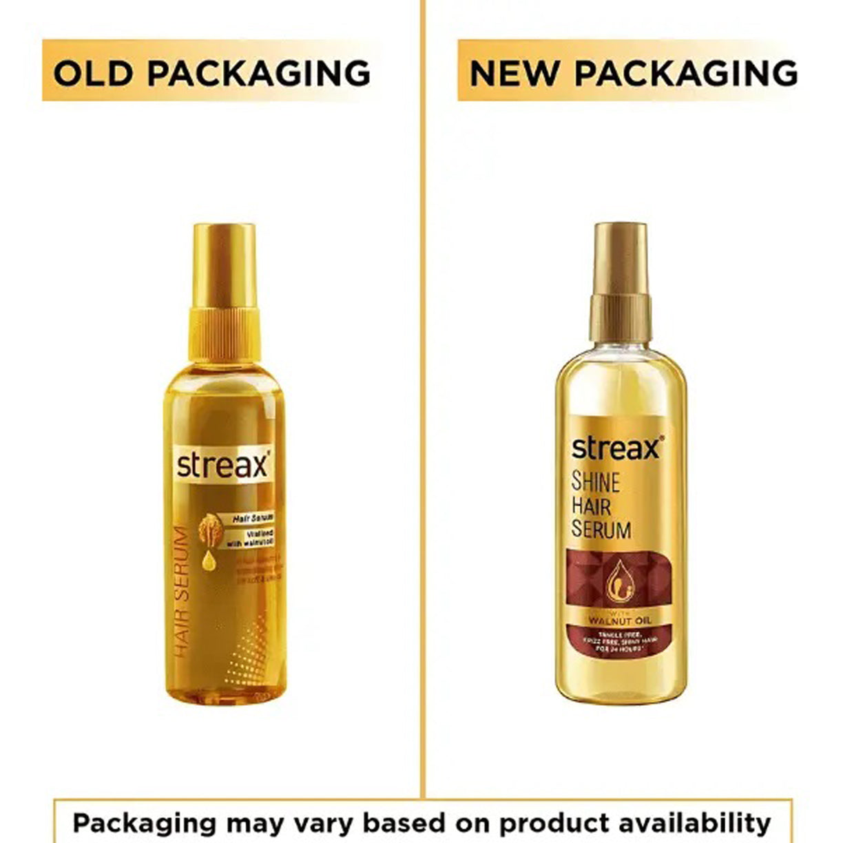 Streax Shine Hair Serum With Walnut Oil