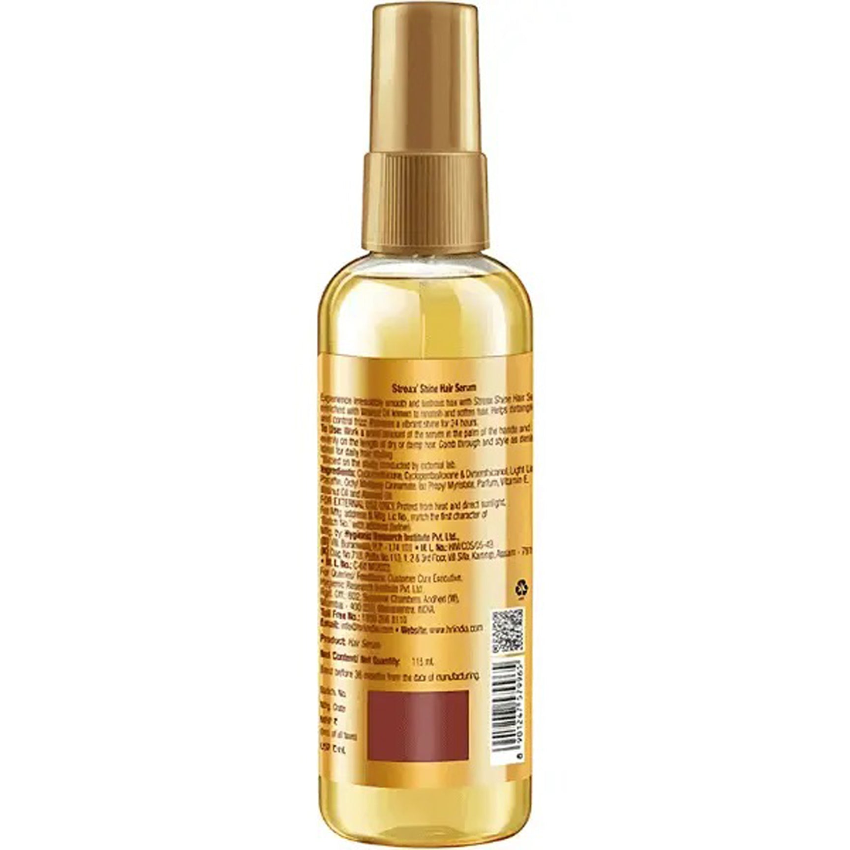 Streax Shine Hair Serum With Walnut Oil